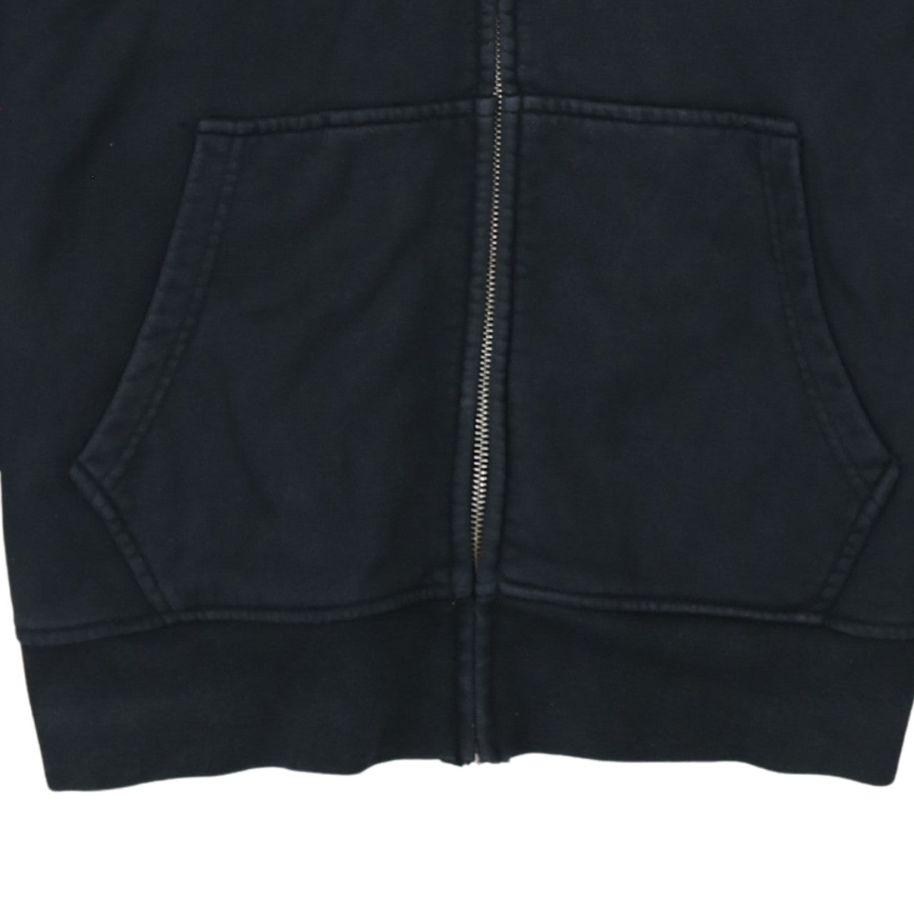 Levi's Men's Black Full Zip Hooded Sweatshirt Size S Relaxed Fit