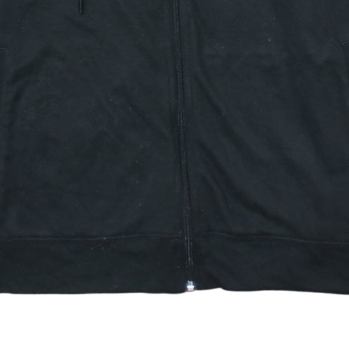 Adidas Womens Black Full Zip Hoodie XL Climalite Lightweight Hooded