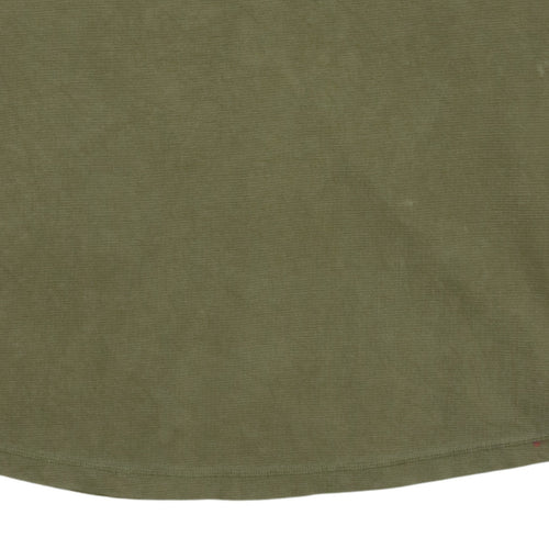 Carhartt Men's Green 2XL Pullover Sweatshirt Relaxed Fit Logo