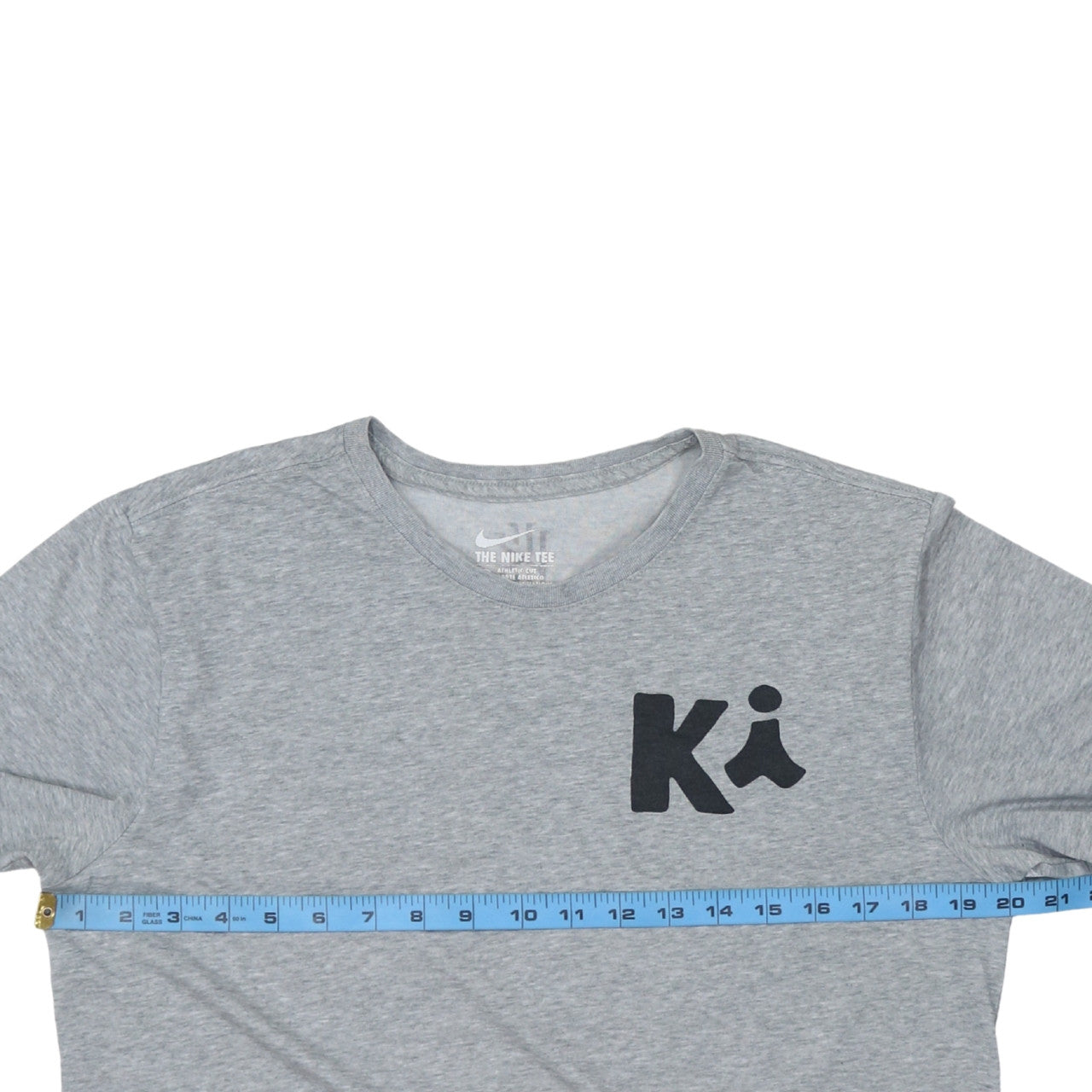 Nike Men’s Grey Dri-FIT Athletic T-Shirt M Kyrie Irving Logo