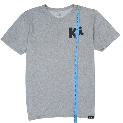 Nike Men’s Grey Dri-FIT Athletic T-Shirt M Kyrie Irving Logo
