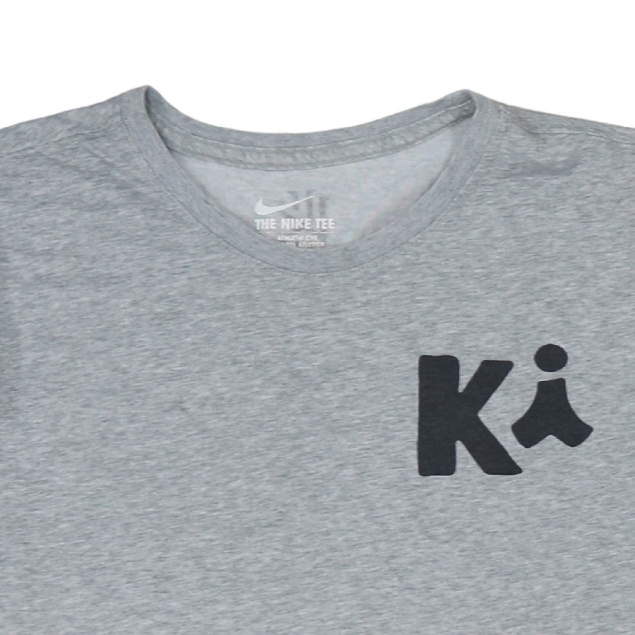 Nike Men’s Grey Dri-FIT Athletic T-Shirt M Kyrie Irving Logo