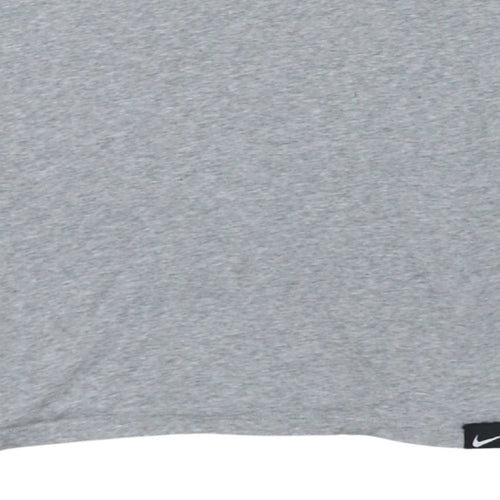 Nike Men’s Grey Dri-FIT Athletic T-Shirt M Kyrie Irving Logo