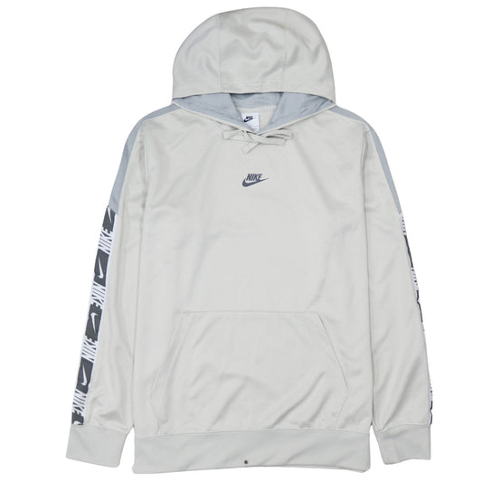 Nike Men's Grey Pullover Hoodie L Lightweight Sportswear