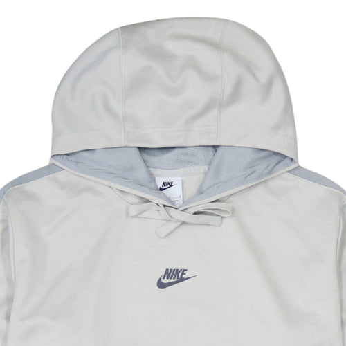 Nike Men's Grey Pullover Hoodie L Lightweight Sportswear