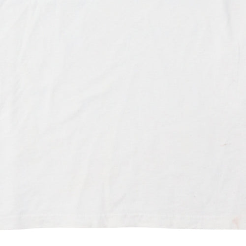Levi's Men's White Organic Relaxed Fit Graphic T-Shirt Size M