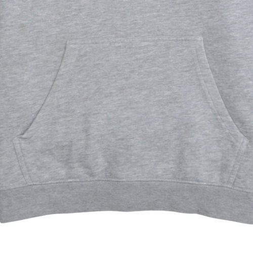 Champion Men's Grey Medium Pullover Hoodie with Logo