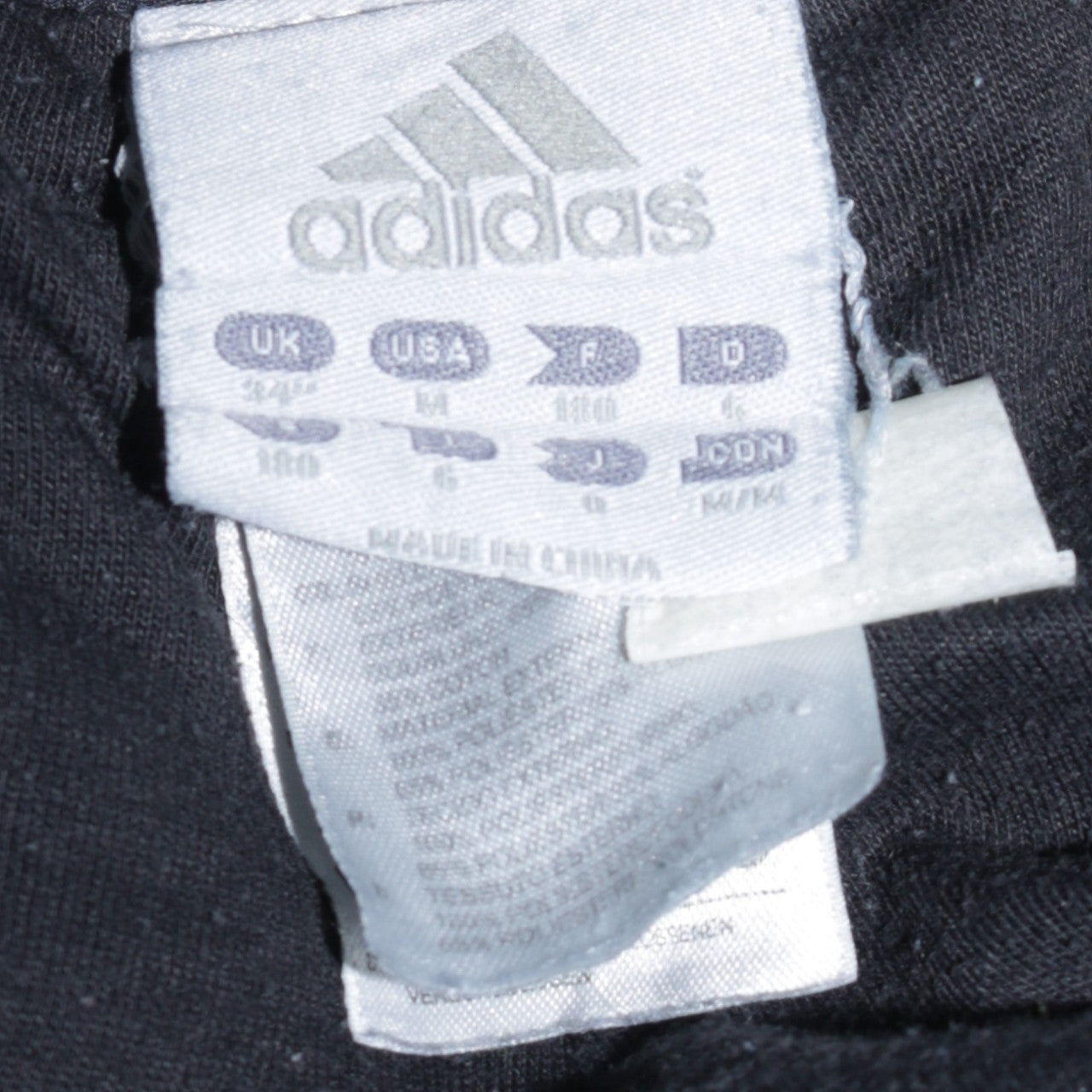 Adidas Men's Black Regular Fit Sweatpants M Casual Sports Trousers