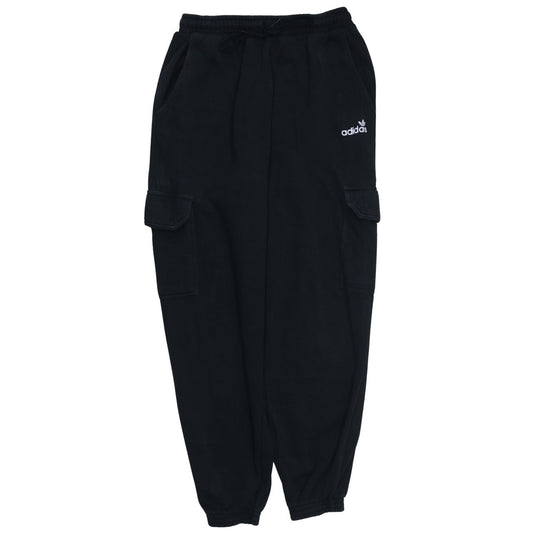 Adidas Womens Black Cargo Jogger Trousers Size 12