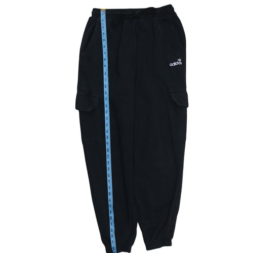 Adidas Womens Black Cargo Jogger Trousers Size 12