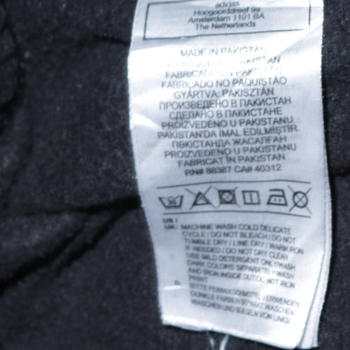 Adidas Womens Black Cargo Jogger Trousers Size 12