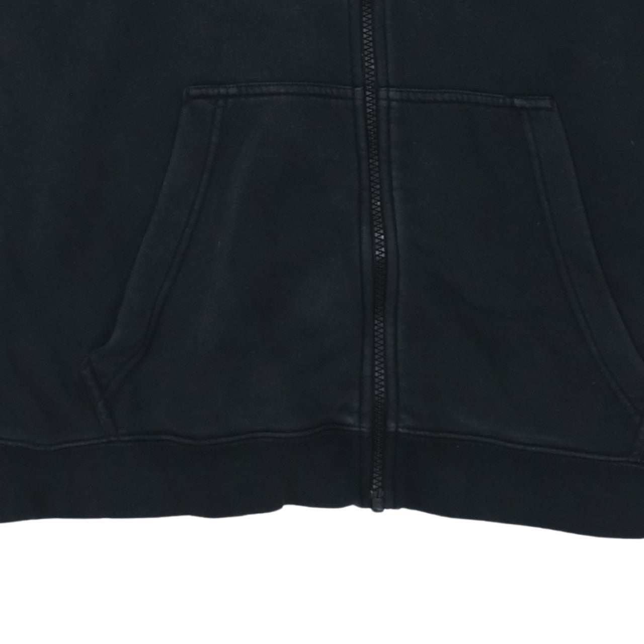 Nike Men's Black Full Zip Hoodie Medium Street League Sportswear
