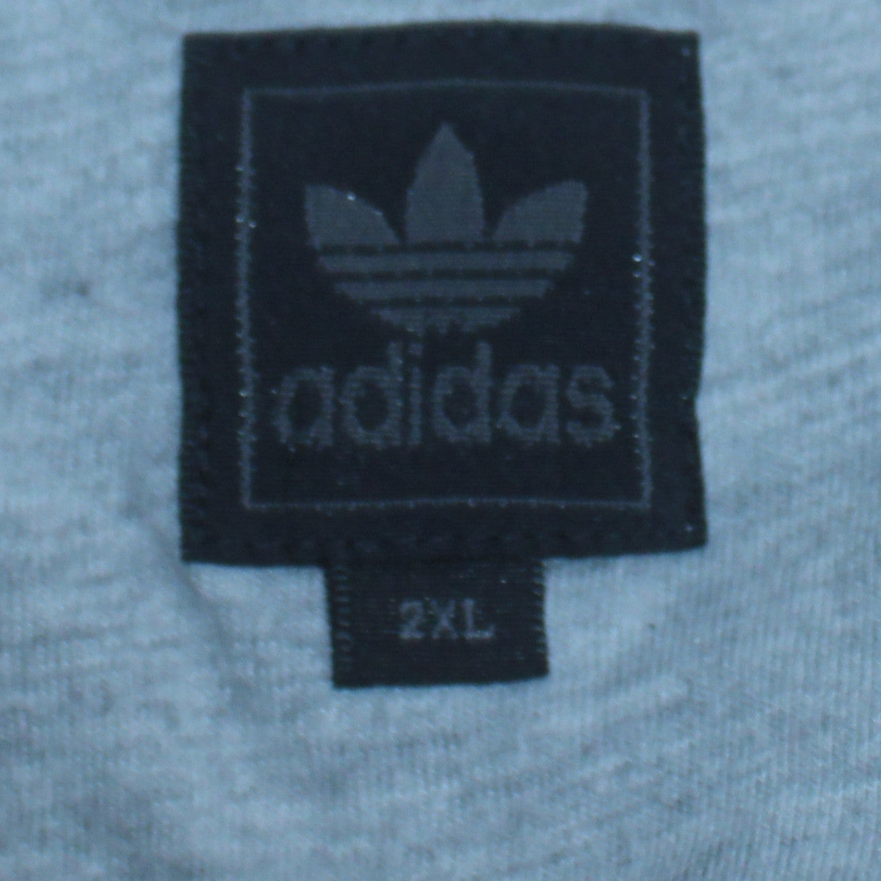 Adidas Men's Grey 2XL Full Zip Sweatshirt Jacket
