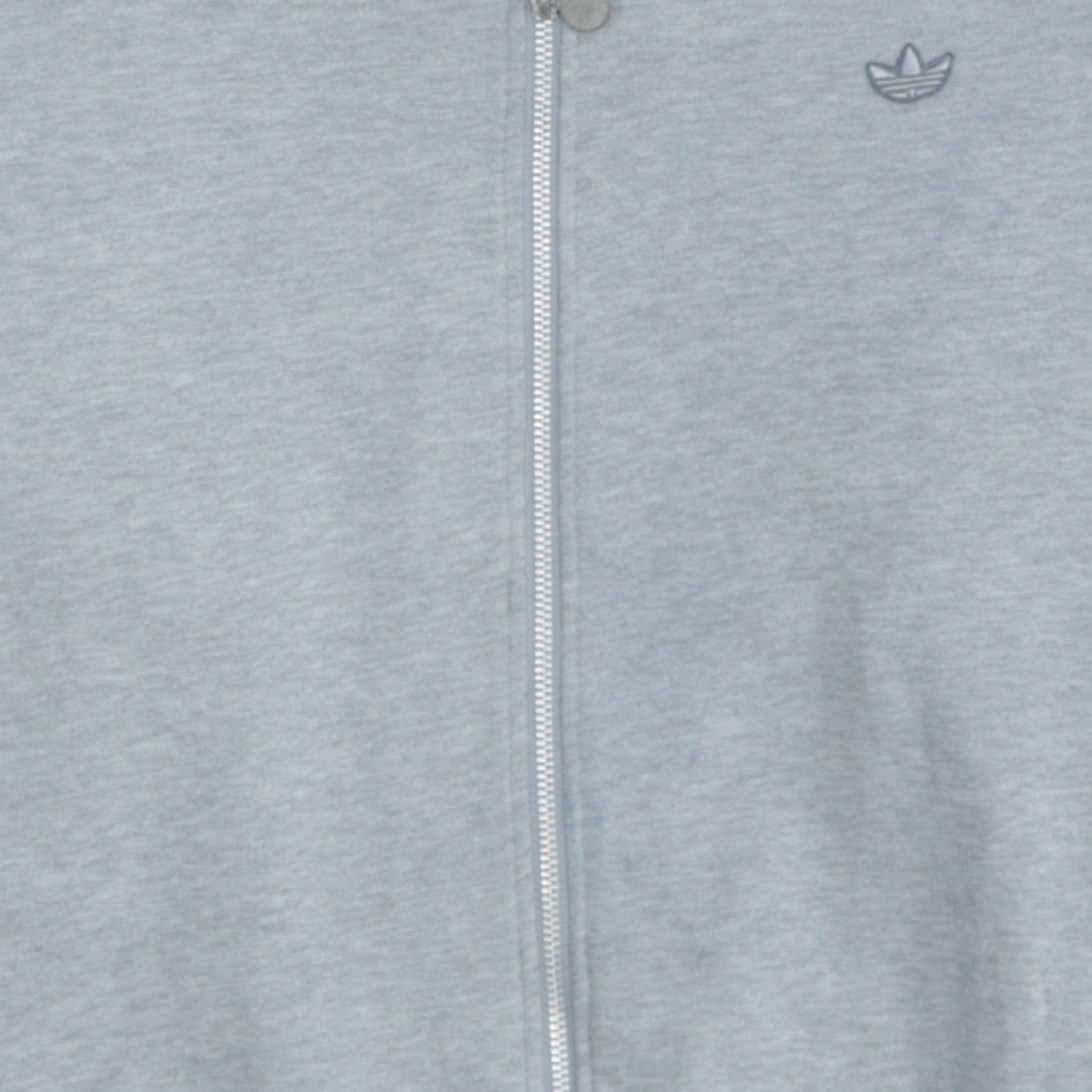 Adidas Men's Grey 2XL Full Zip Sweatshirt Jacket