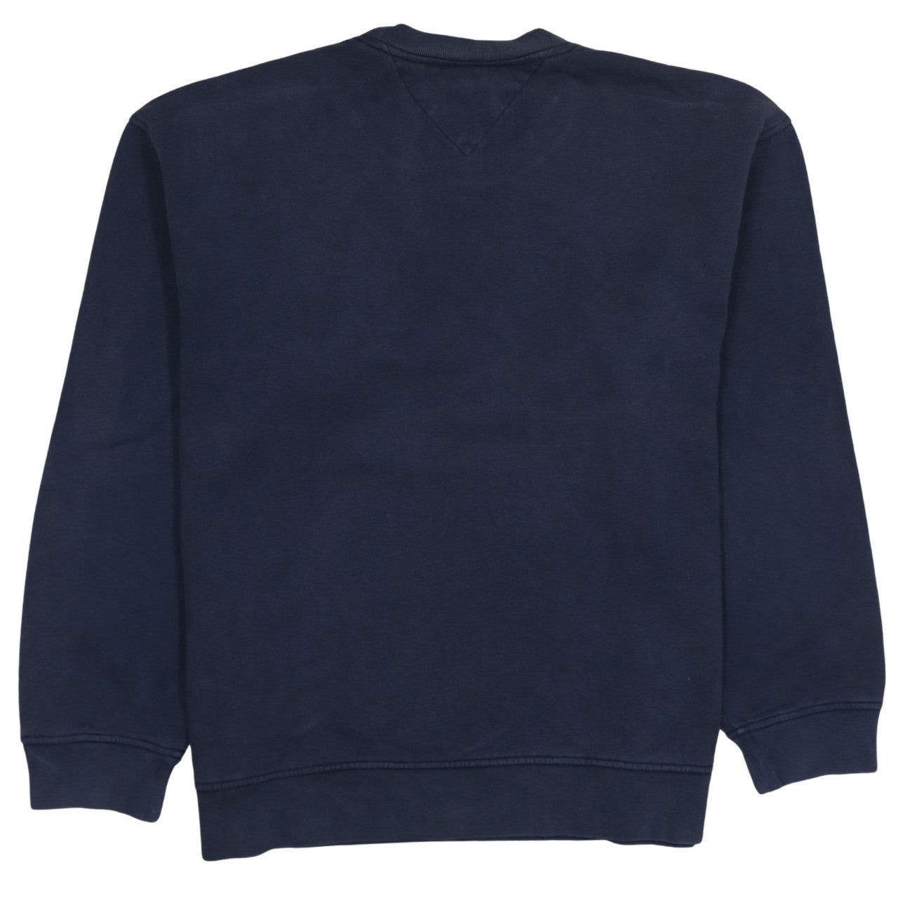 Tommy Hilfiger Men's Blue L Regular Fit Crew Neck Pullover Sweatshirt