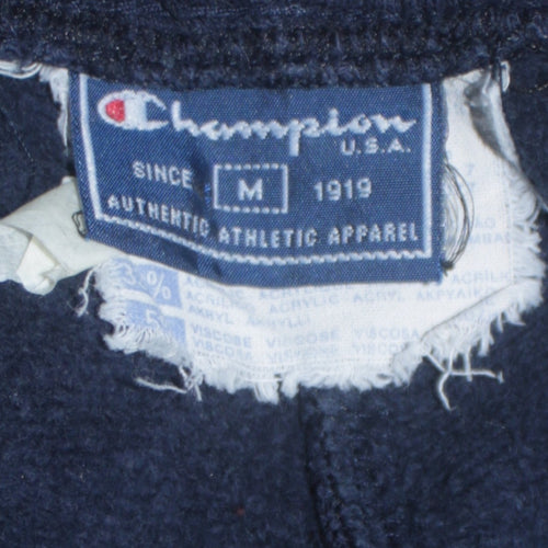 Champion Men's Blue Sweatpants Size M Fleece Joggers
