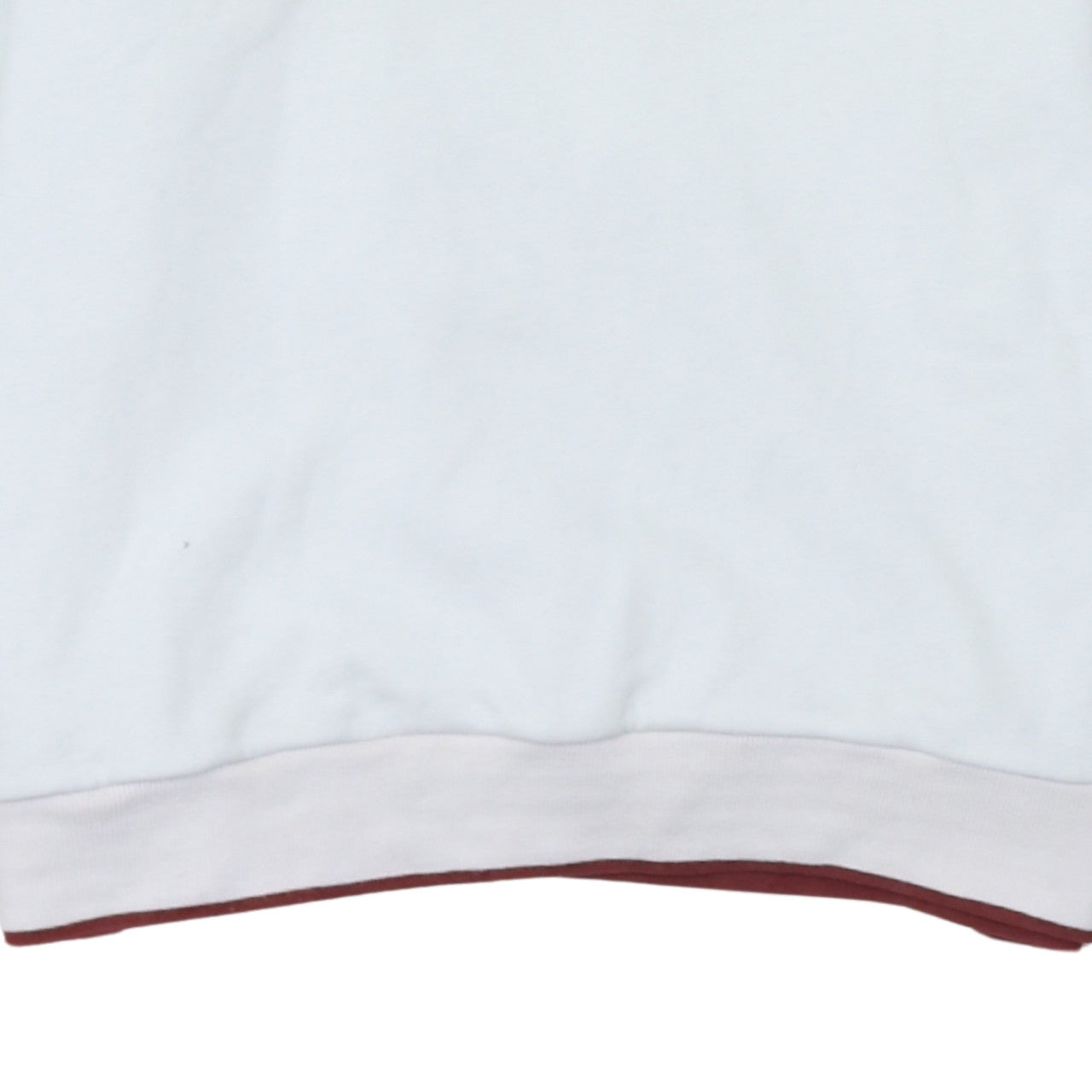 Fila Men's White Embroidered Logo Pullover Sweatshirt Size M
