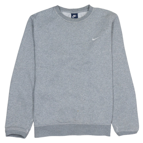 Nike Men's Grey XL Crew Neck Pullover Sweatshirt