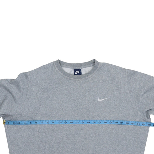 Nike Men's Grey XL Crew Neck Pullover Sweatshirt
