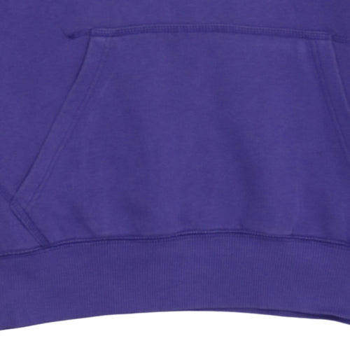 Nike Men's Purple Pullover Hoodie M Graphic Logo Sportswear