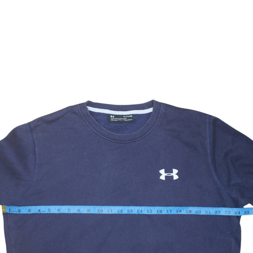 Under Armour Men's Blue XL Pullover ColdGear Fleece Sweatshirt