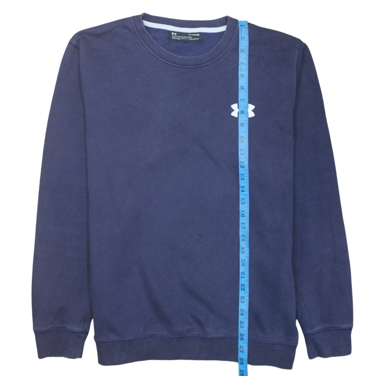 Under Armour Men's Blue XL Pullover ColdGear Fleece Sweatshirt