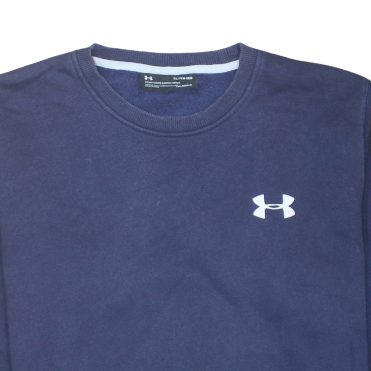 Under Armour Men's Blue XL Pullover ColdGear Fleece Sweatshirt