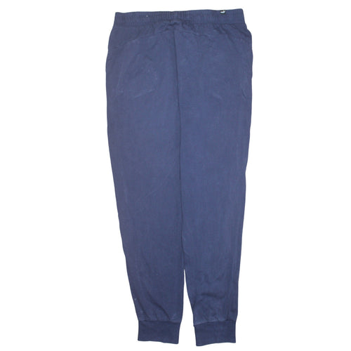 Puma Men's Blue Jogger Sweatpants L Regular Fit Casual Trousers