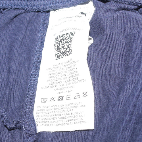 Puma Men's Blue Jogger Sweatpants L Regular Fit Casual Trousers