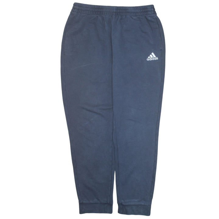 Adidas Men's Blue XL Jogger Sweatpants with Elastic Waist