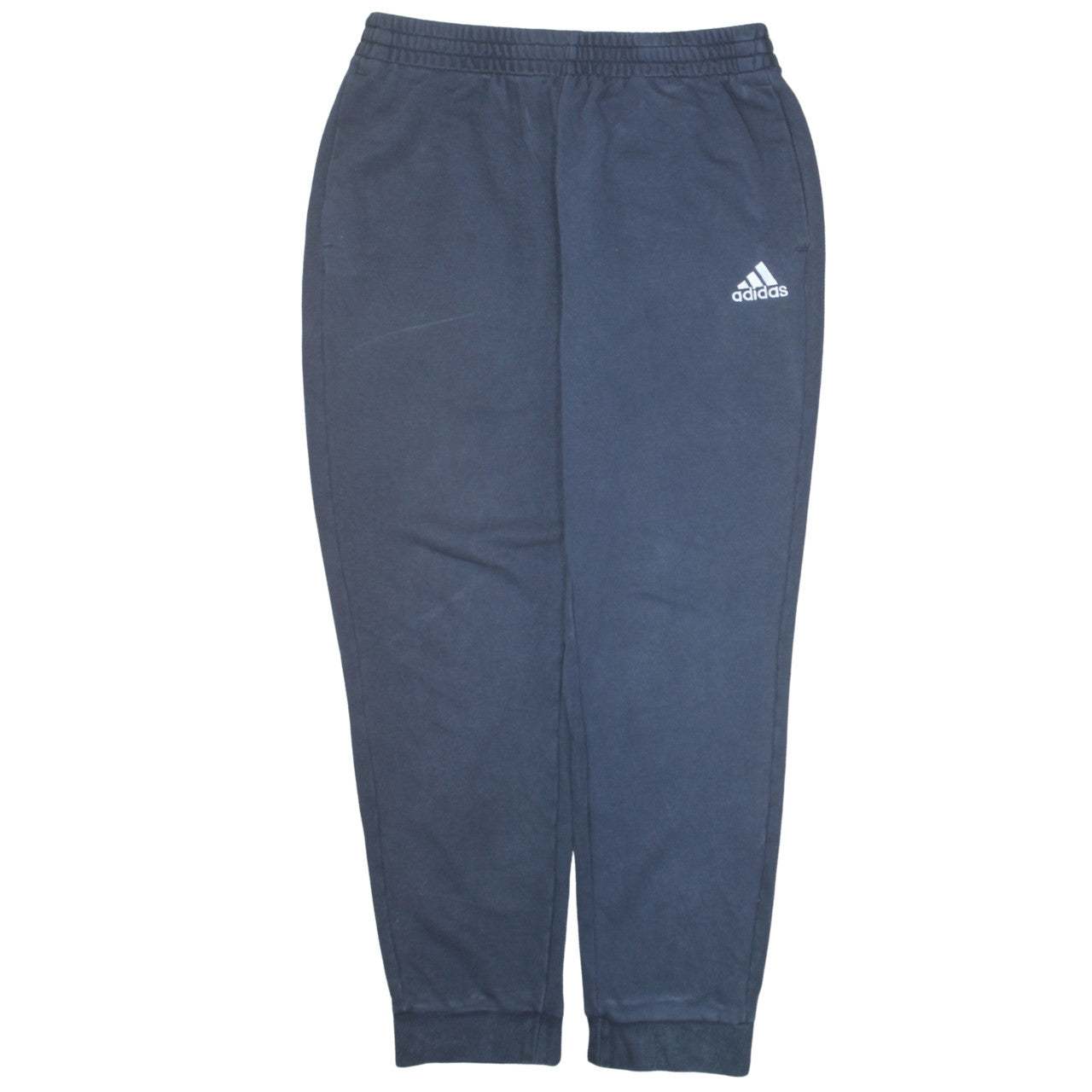 Adidas Men's Blue XL Jogger Sweatpants with Elastic Waist