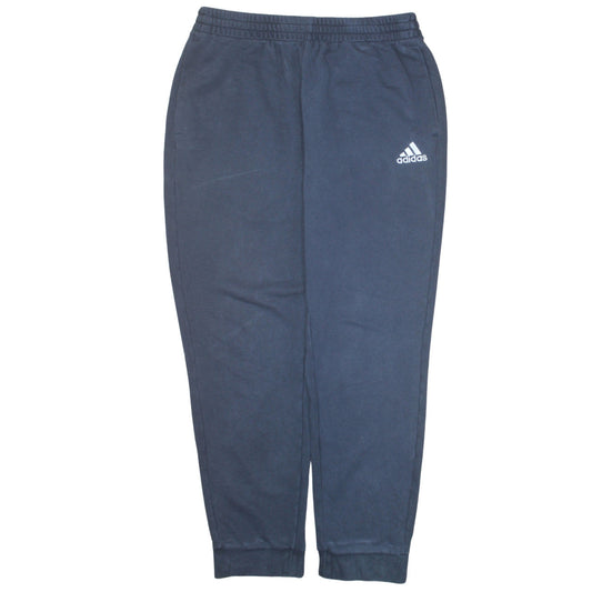 Adidas Men's Blue XL Jogger Sweatpants with Elastic Waist