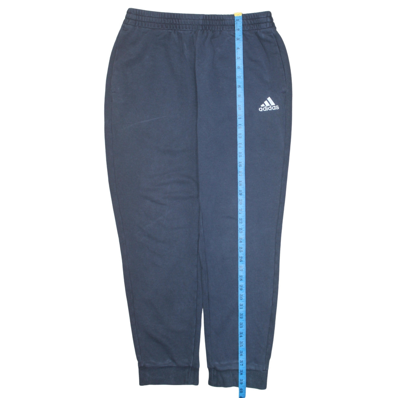 Adidas Men's Blue XL Jogger Sweatpants with Elastic Waist