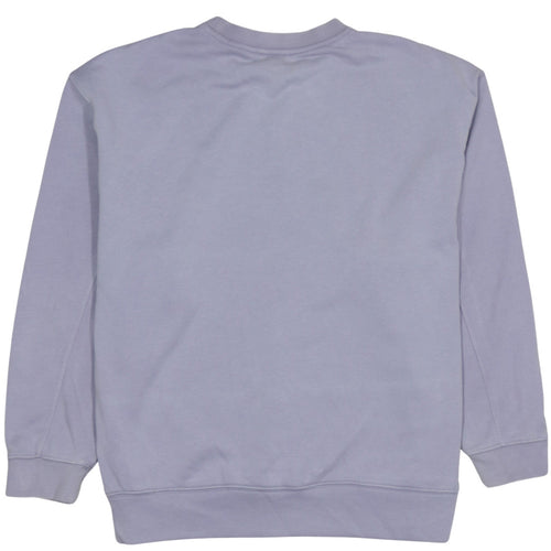 Adidas Women’s Lilac Crew Neck Sweatshirt Size 12 Cotton Blend