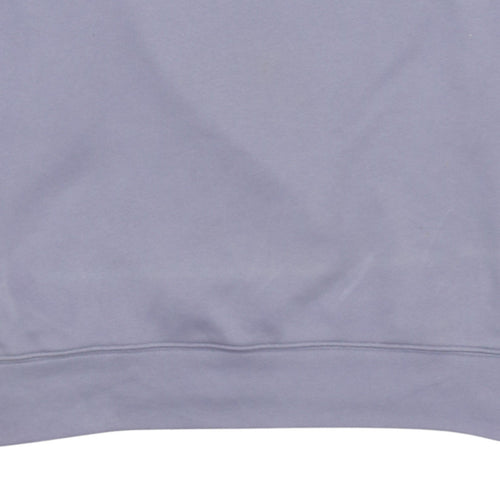 Adidas Women’s Lilac Crew Neck Sweatshirt Size 12 Cotton Blend