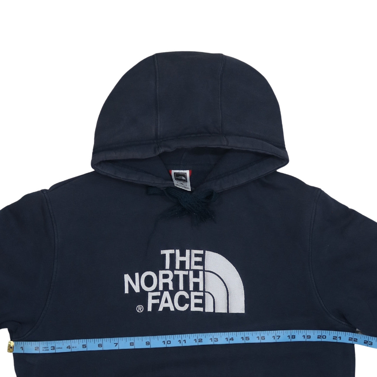 The North Face Men's Navy Cotton Pullover Hoodie Size M