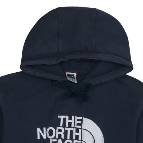 The North Face Men's Navy Cotton Pullover Hoodie Size M