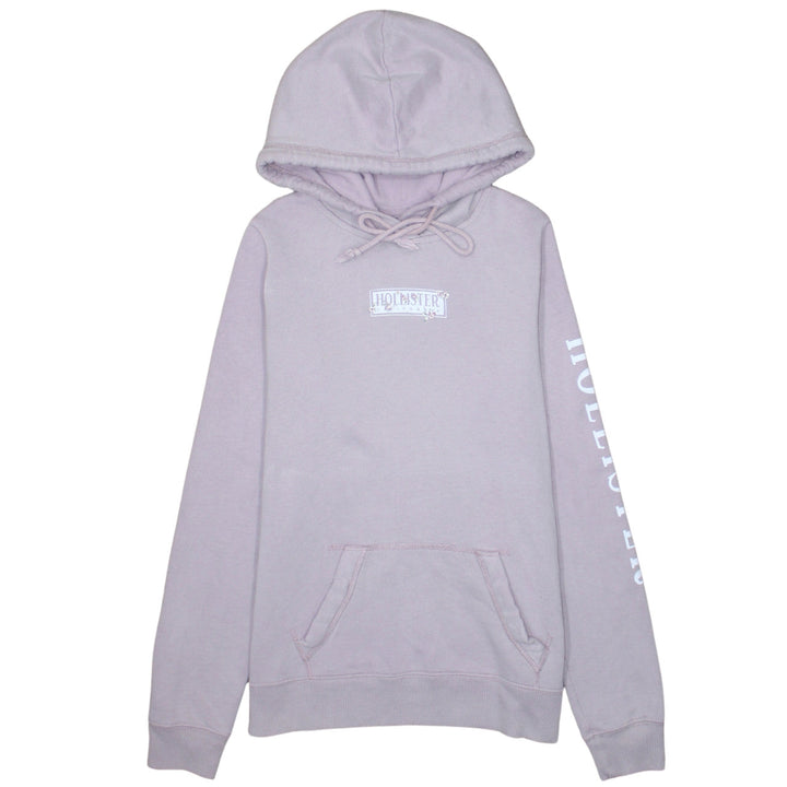 Hollister Women’s Purple Pullover Hoodie Small Relaxed Fit Sweatshirt