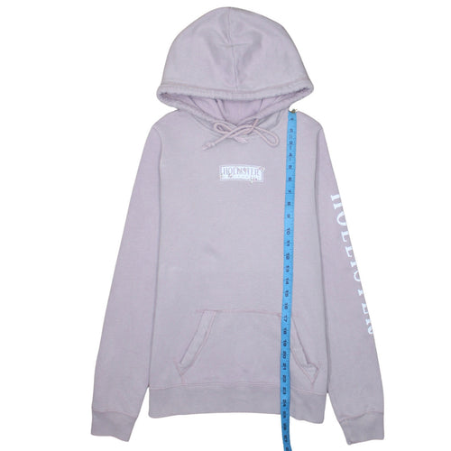 Hollister Women’s Purple Pullover Hoodie Small Relaxed Fit Sweatshirt