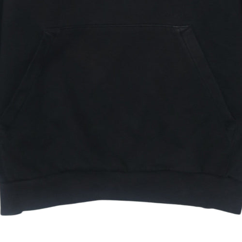 Puma Boys Black Pullover Hoodie Graphic Logo Size 14 164cm