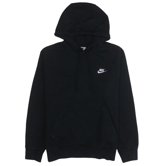 Nike Men's Black Pullover Hoodie M Fleece Sportswear