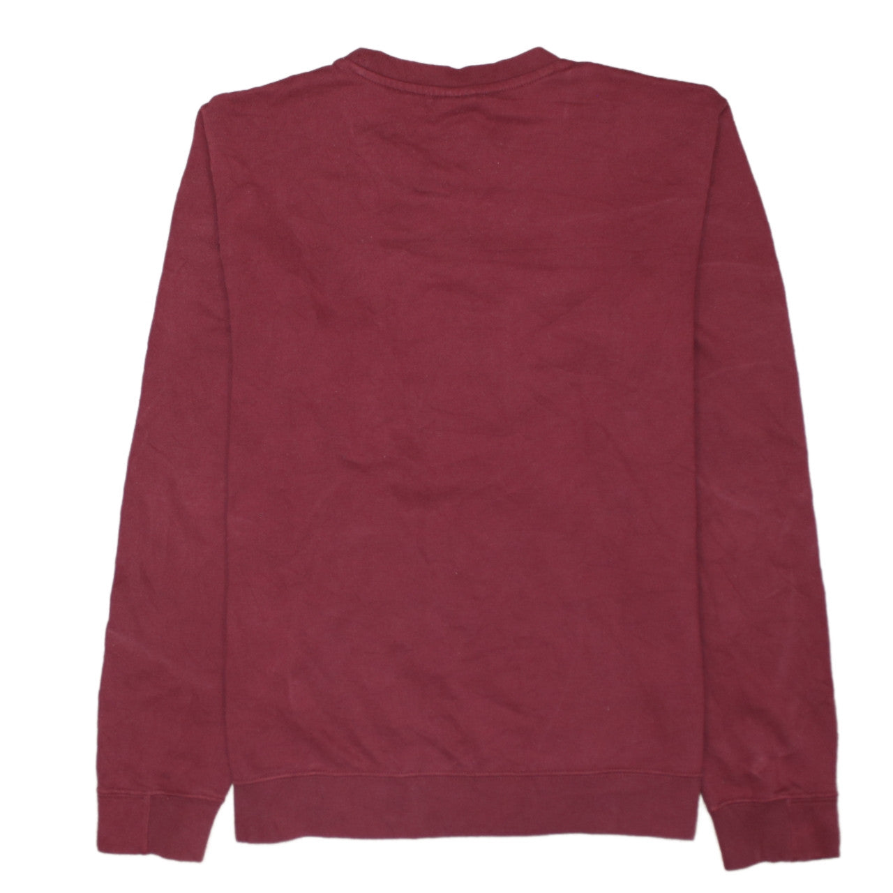 Champion Men’s Red Pullover Sweatshirt Size L Logo Embroidered Fleece