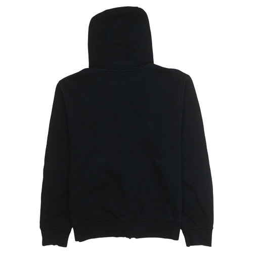 Nike Men's Black Full Zip Hoodie Small Fleece Sweatshirt