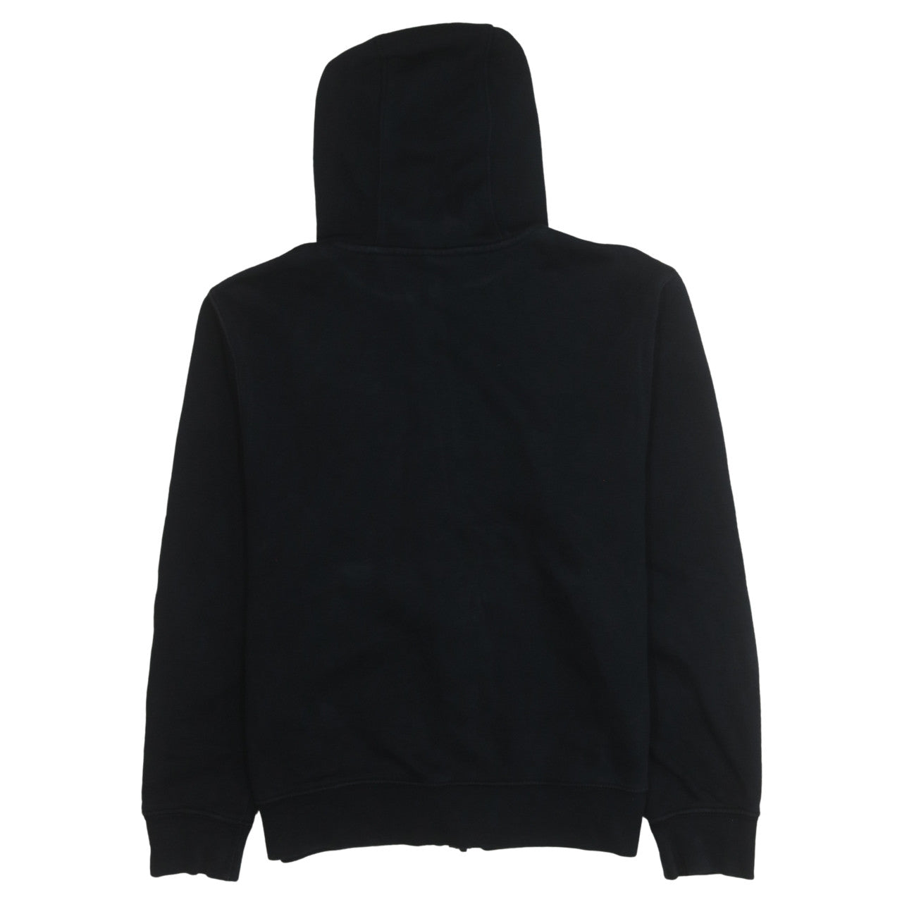 Nike Men's Black Full Zip Hoodie Small Fleece Sweatshirt
