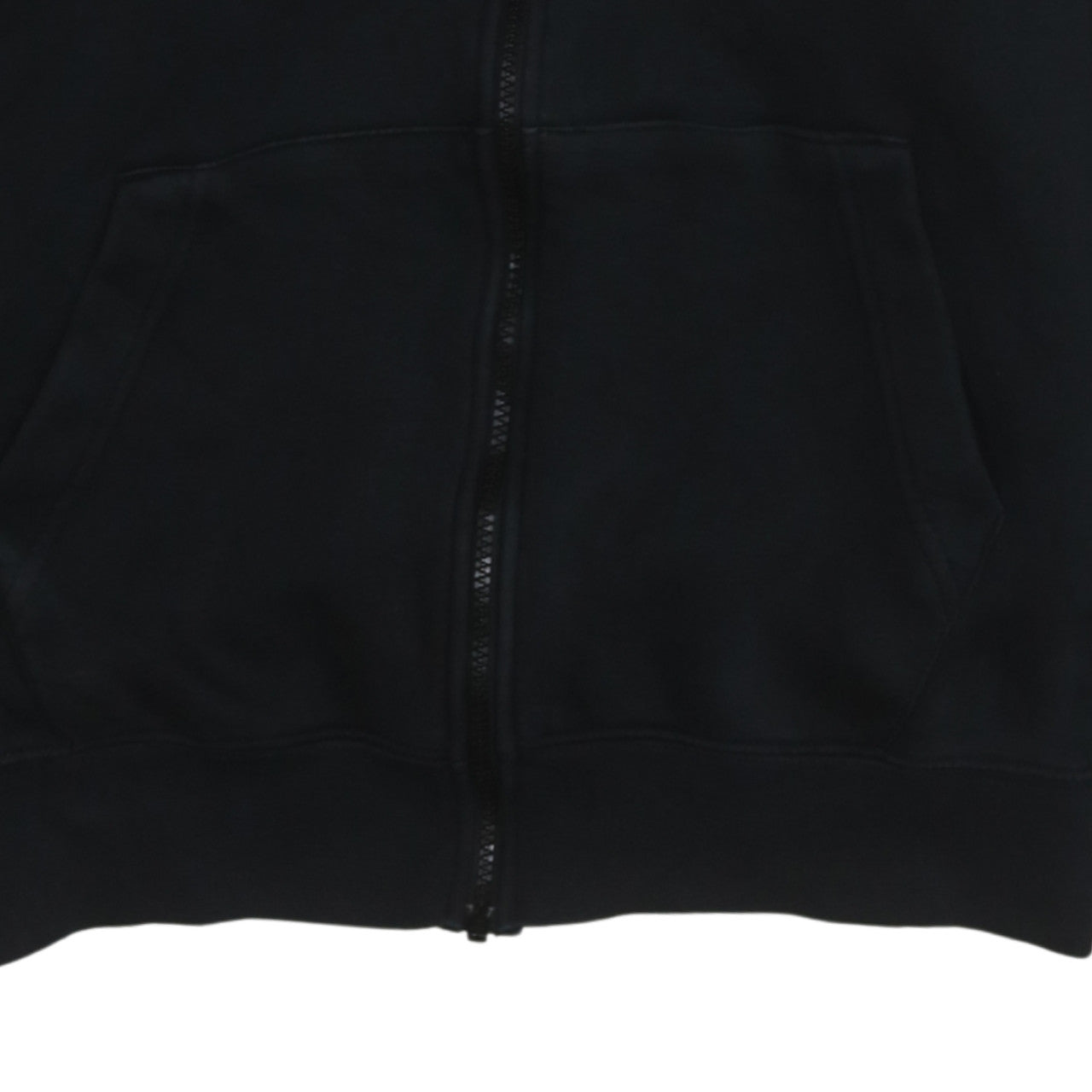 Nike Men's Black Full Zip Hoodie Small Fleece Sweatshirt
