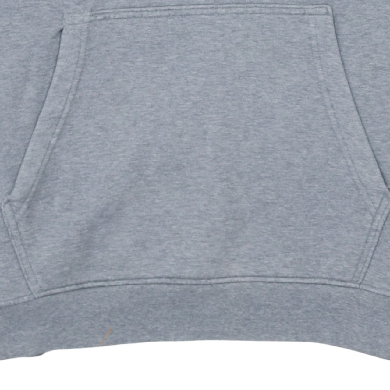 Jordan Men Grey Pullover Hoodie L Regular Fit Fleece Logo Sportswear