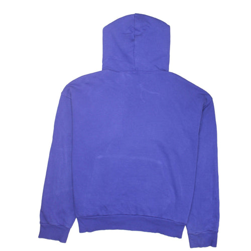Reebok Women's Purple Pullover Hoodie Size 20W Relaxed Fit Logo Sweatshirt
