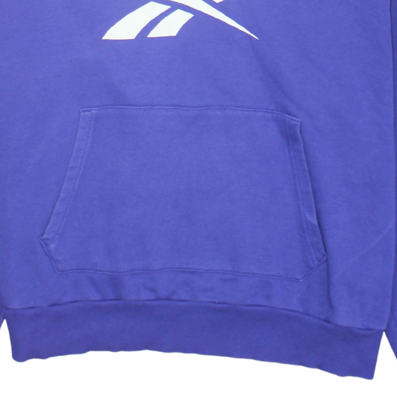 Reebok Women's Purple Pullover Hoodie Size 20W Relaxed Fit Logo Sweatshirt