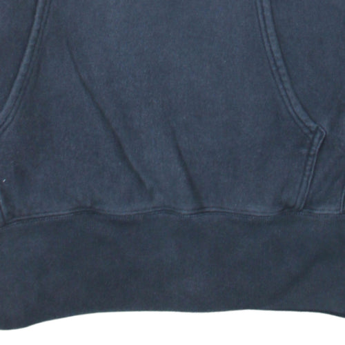 Champion Men's Blue XL Pullover Hoodie Embroidered Logo Reverse Weave