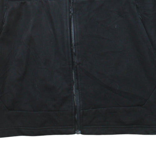 Napapijri Men's Black XL Softshell Zip Jacket Water Resistant
